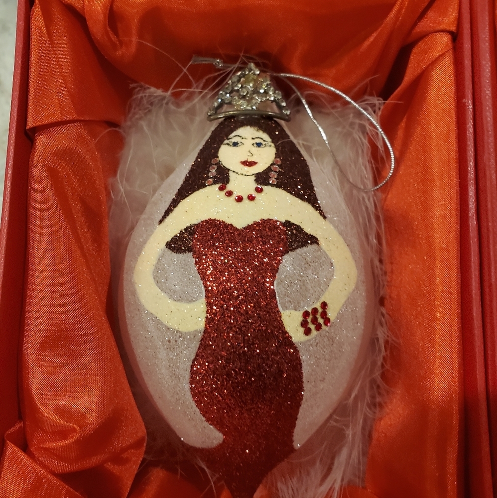 Adrien Arpel Blown Glass Ornament